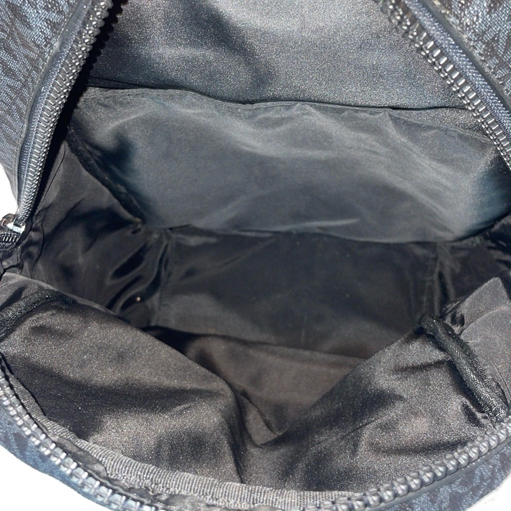 Michael Kors MK Unisex Jet Set Metallic Color Block Signature Logo Backpack - Picture 13 of 16